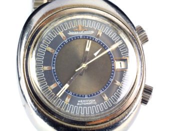 Jaeger LeCoultre Memovox GT SPEED BEAT Ref E873 Automatic Mens Alarm Watch 1970s